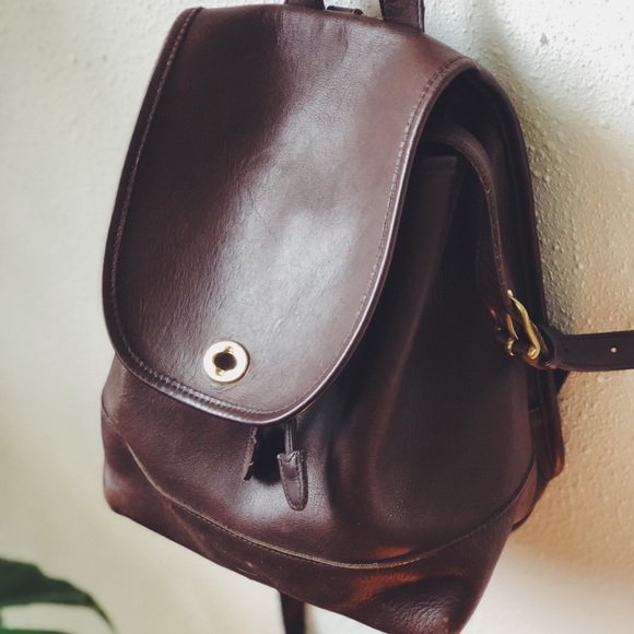 Coach Handbags - ➳ ➳ REPOSTED Brown Vintage Coach Backpack ➳ ➳